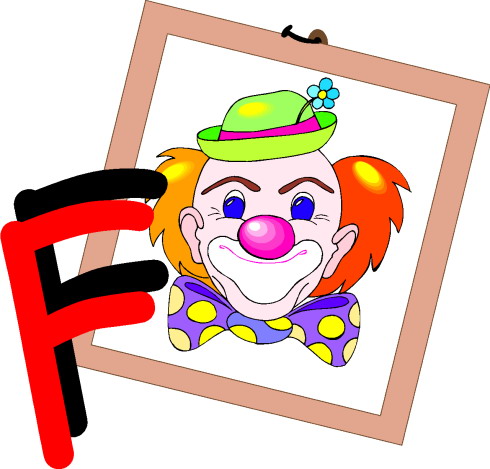 Clowns cliparts