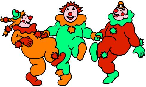 Clowns cliparts