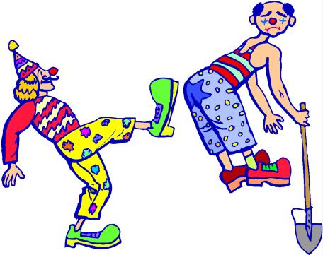 Clowns cliparts