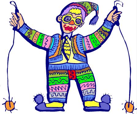 Clowns cliparts