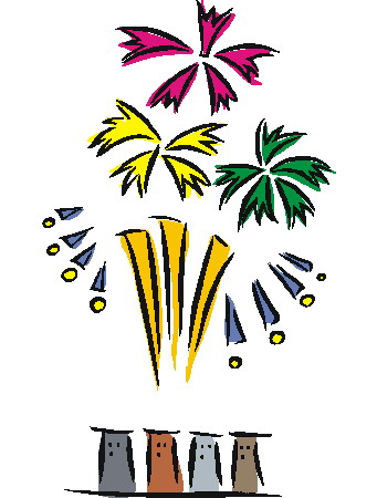 Feuerwerk cliparts