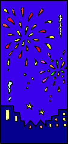 Feuerwerk cliparts