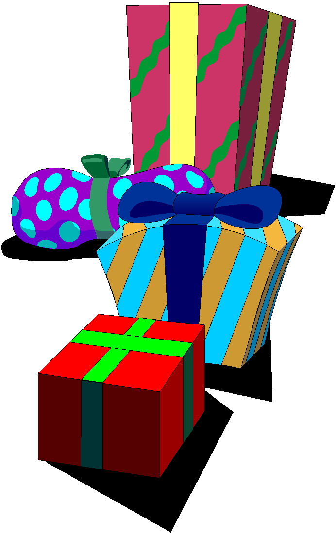 Geschenke cliparts