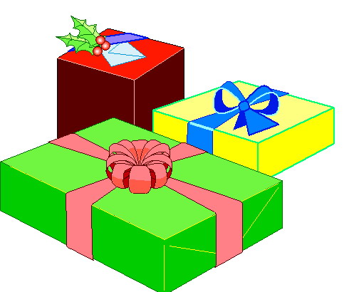 Geschenke cliparts