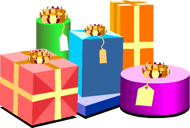 Geschenke cliparts