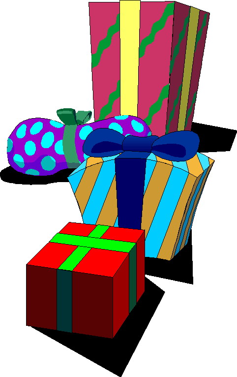 Geschenke cliparts