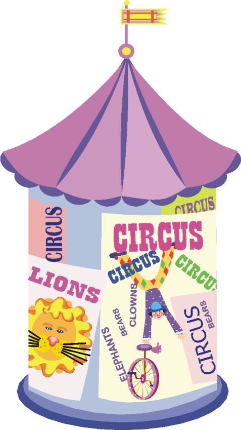 Zirkus cliparts