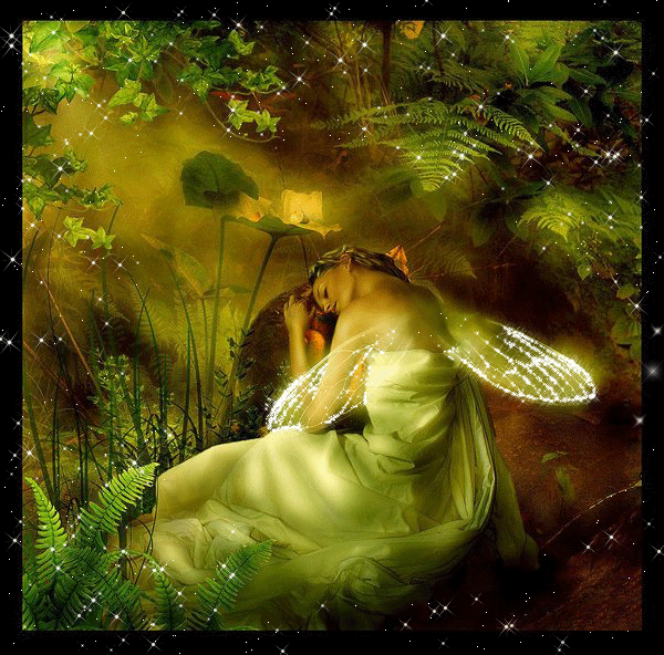 Fantasie glitzer bilder