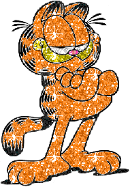 Garfield glitzer bilder