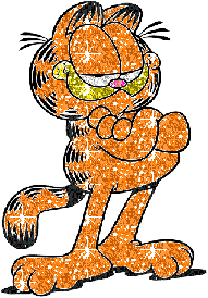 Garfield glitzer bilder