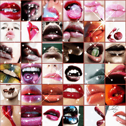 Lippen glitzer bilder