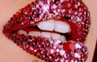 Lippen glitzer bilder