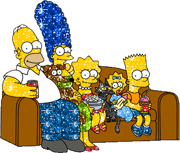 Simpsons glitzer bilder
