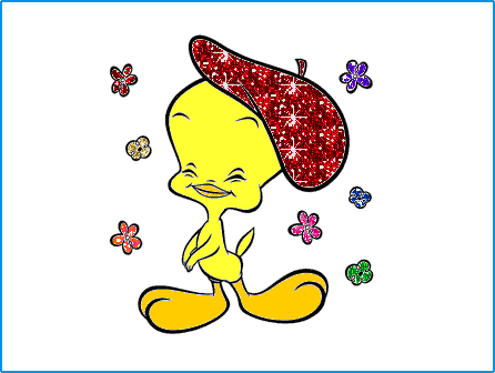 Tweety glitzer bilder