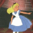 Alice im wunderland icons bilder