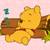 Baby pooh icons bilder