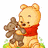 Baby pooh icons bilder