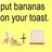 Banane icons bilder