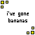 Banane icons bilder