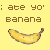 Banane icons bilder