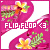 Flip flops icons bilder