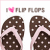 Flip flops icons bilder