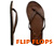 Flip flops icons bilder