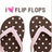 Flip flops icons bilder