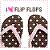 Flip flops icons bilder