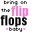 Flip flops icons bilder