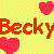 Becky icons bilder