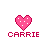 Carrie icons bilder