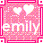 Emily icons bilder