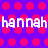 Hannah icons bilder