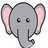 Elefant icons bilder