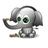 Elefant icons bilder