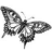 Schmetterlinge icons bilder