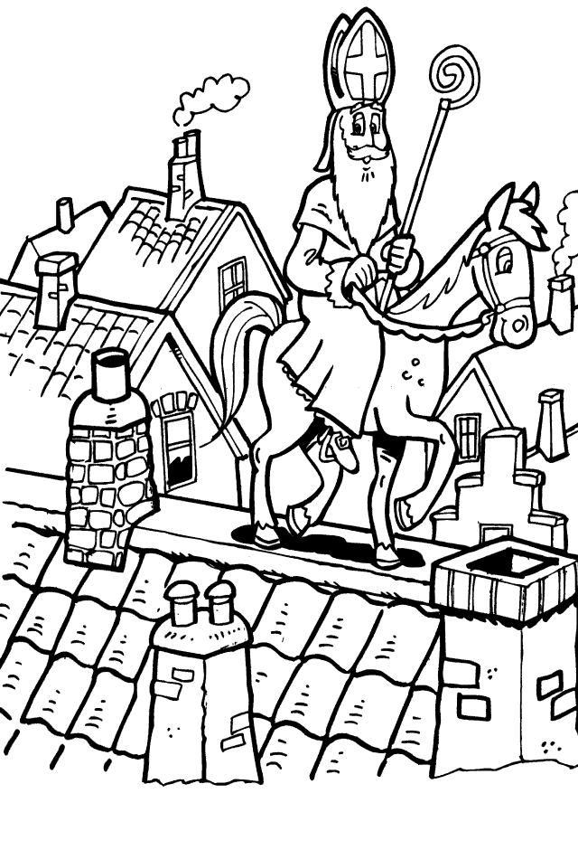 Ausmalbild Hl Nikolaus Wallpaper Site