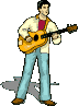 Gitarrist musik bilder