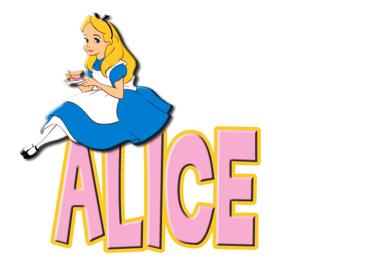 Alice namen bilder