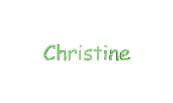 Christine namen bilder
