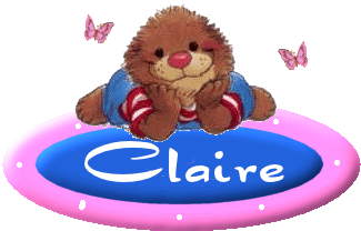 Claire namen bilder