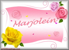 Marjolein namen bilder