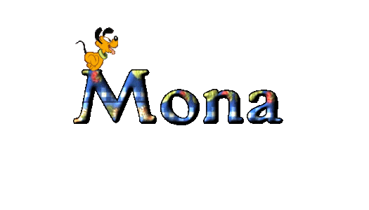Mona namen bilder