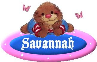 Savannah namen bilder