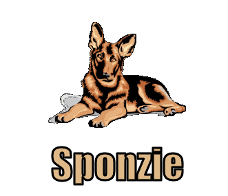Sponzie namen bilder