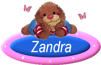 Zandra namen bilder