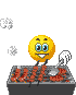 Barbecue smileys