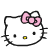 Hello kitty smileys
