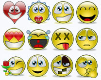 Mehrere smilies smileys